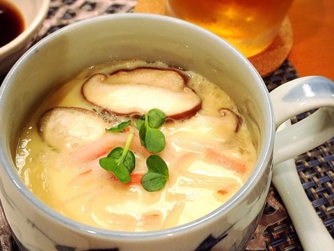 たった3行程!レンジでぷるぷる♡茶碗蒸し
